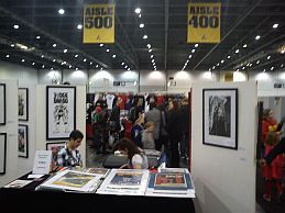 London Super Comic Convention exhibits