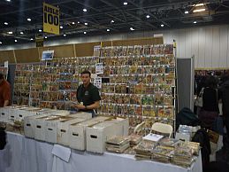 London Super Comic Convention exhibit