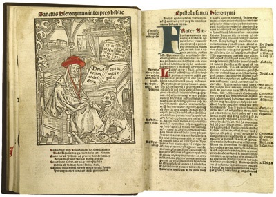 Albrecht Dürer woodcut in Biblia integra