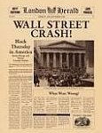 The Great Depression post the Wall Street crash
