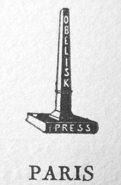 Obelisk Press publisher