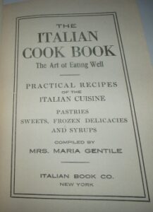 The Italian Cook Book bu Maria Gentile