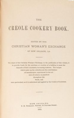 The Creole Cookery Book